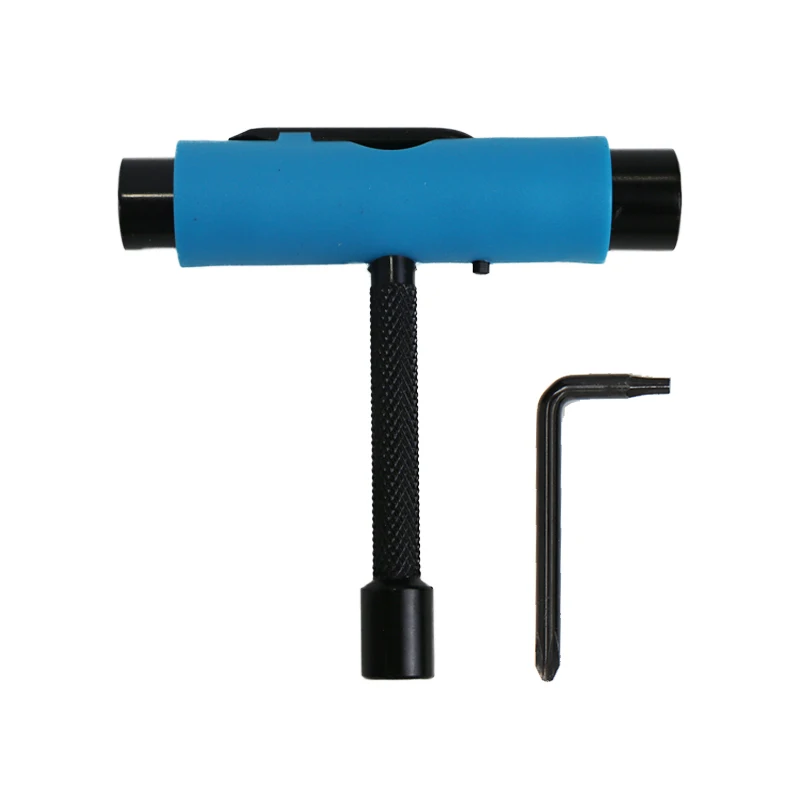 China Supplier Multifunctional T Tool  skateboard Custom  logo Skateboard T tools All In One Skate  Tools