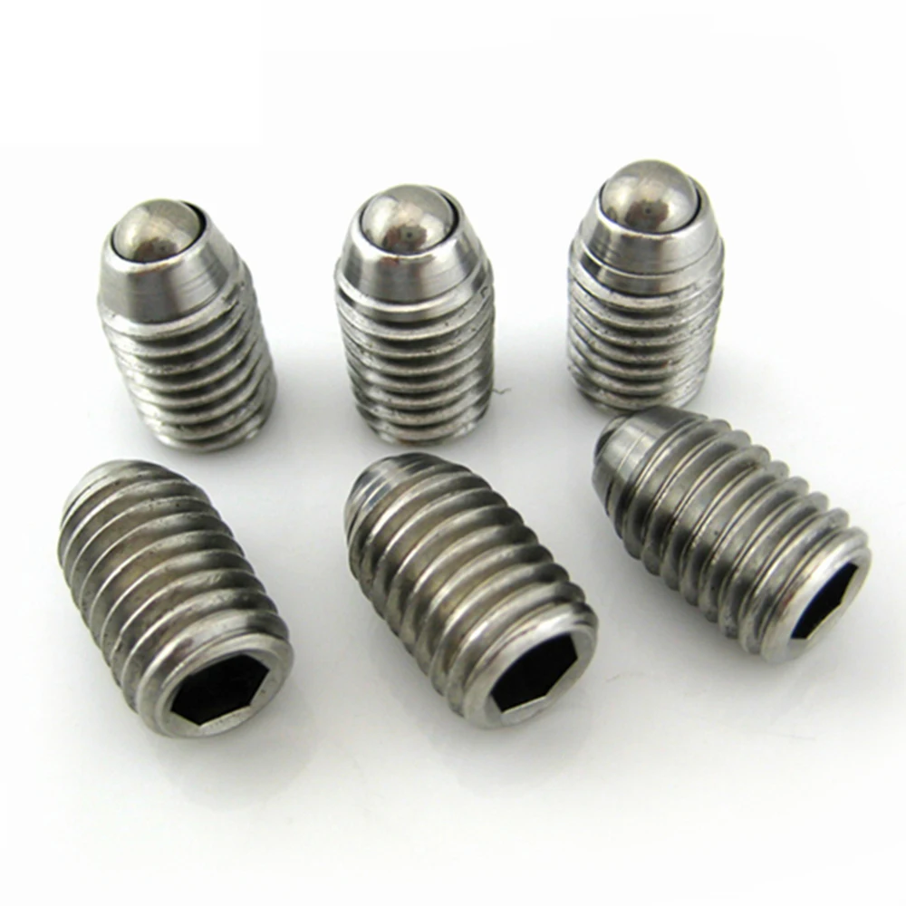 Custom DIN 913 din914 DIN 916 Stainless Steel Carbon steel Ball Plunger Slotted Set screw