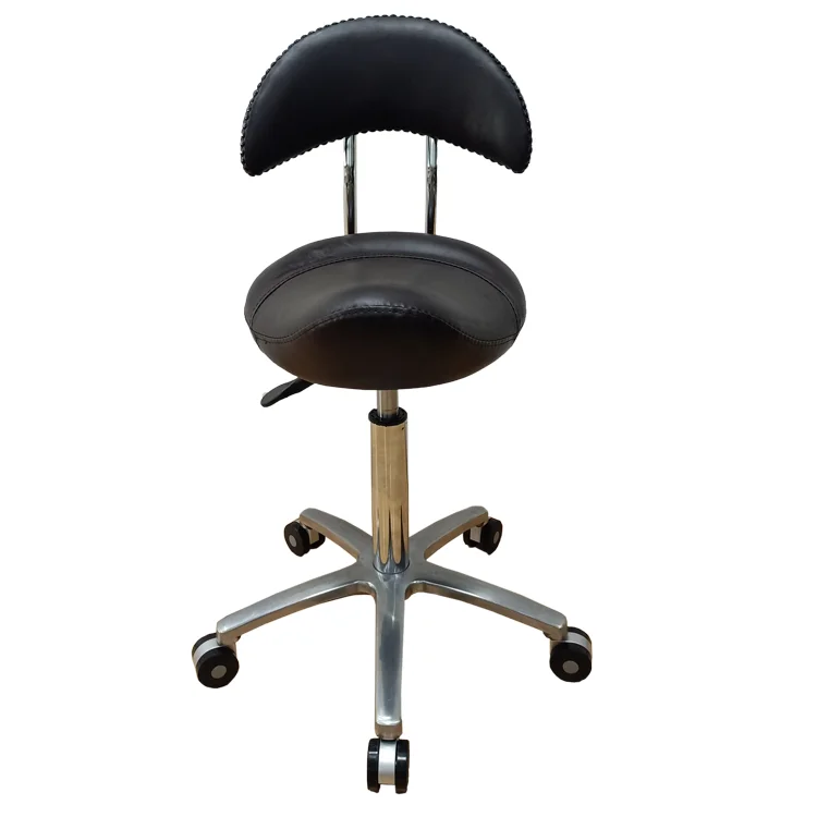 Adjustable Beauty Salon Styling Stool Barber Saddle Hair Transplant Chair Peidicure Manicure Chair with Wheels Salon Furniture