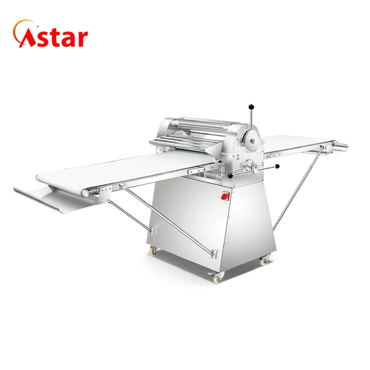 Commercial Kitchen Bakery Equipment Standing Type Pastry Dough Sheeter