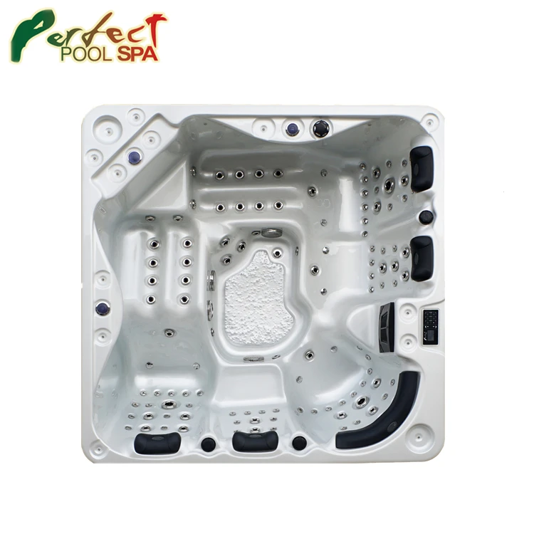 Europe luxurious 5 person hot tub with CE approval and Germany TUV
