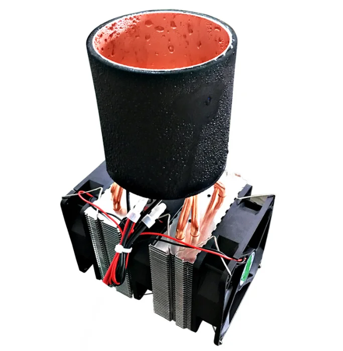 Охлаждающая чашка для лета, чашка для быстрого охлаждения, настольный полупроводниковый холодильник для холодных напитков, охлаждающий планшет Пельтье 12 в 72 Вт, быстрая