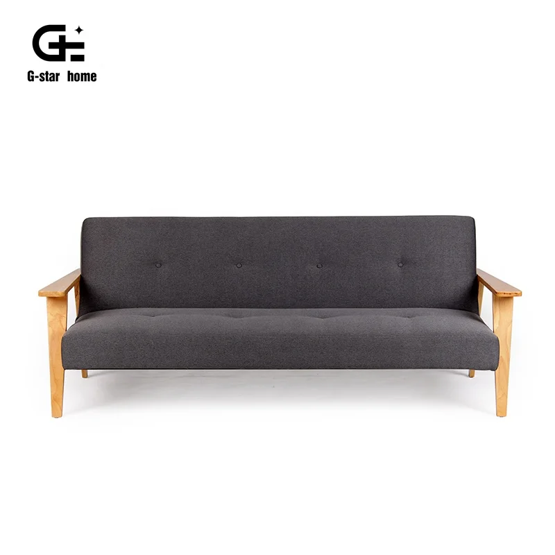 Japanese Style Sofa Bed Furniture Wooden Futon Divan Indian Design Modern Living Room Sofa Home Furniture European Style Hotel