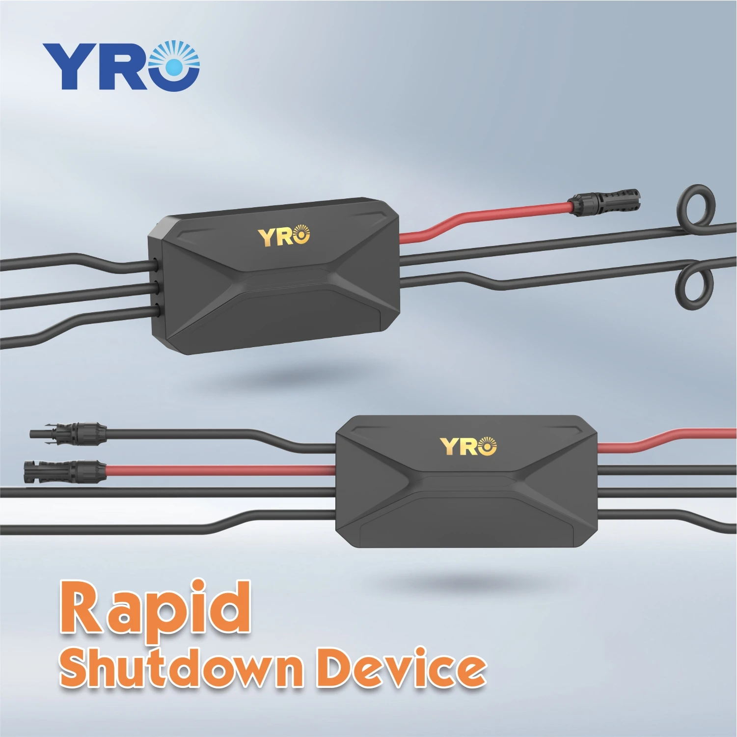 SunSpec solar Module Level Rapid Shutdown switch with button for solar safety RSD