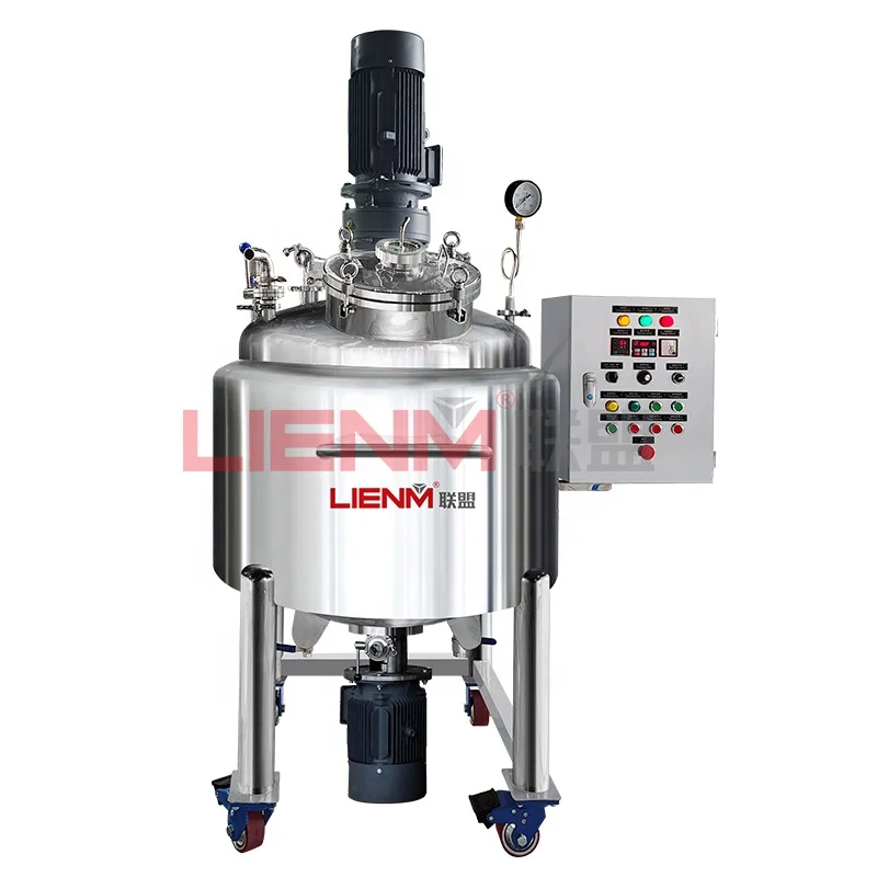 Аппарат для производства дезинфицирующего средства для рук с моющим средством объемом 300 л, Миксер с емкостью для лосьона, Миксер для жидкого мыла