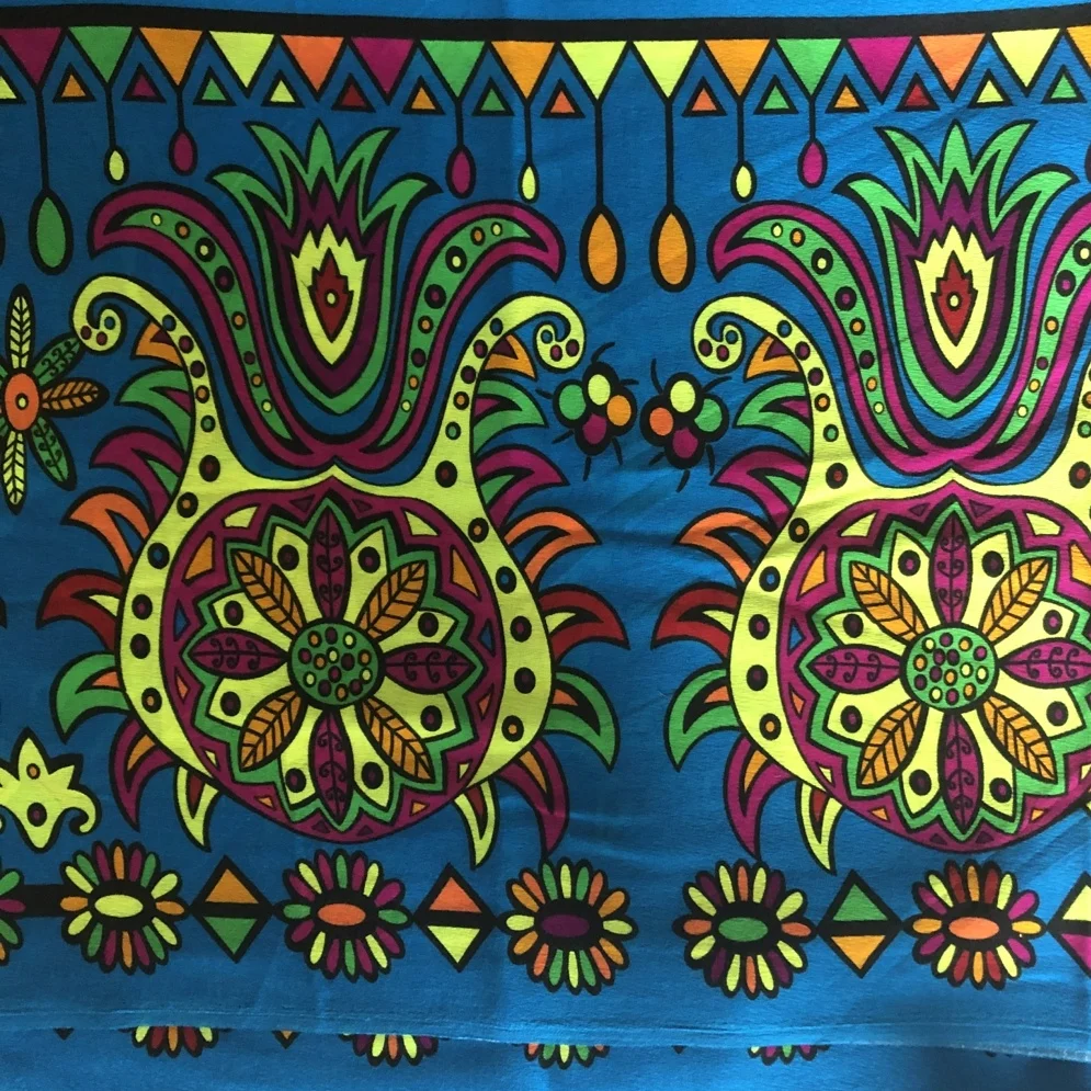 Оптовая продажа, фабричная акриловая печатная ткань для мусульман