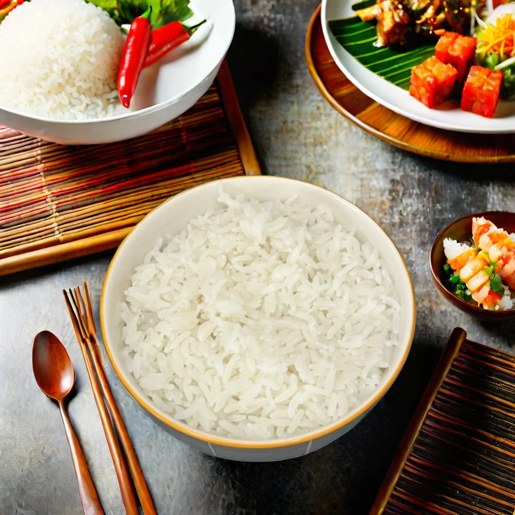 Weight Loss No Fat Content Hot Product High Dietary Fiber Low Calories Sugar Vegan Instant Rice Made from Konjac Flour Effective