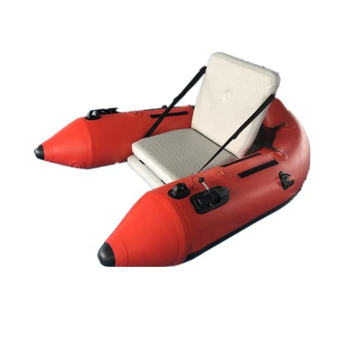 china inflatable fishing boat float tube belly boat 1 person inflatable fishing belly boat