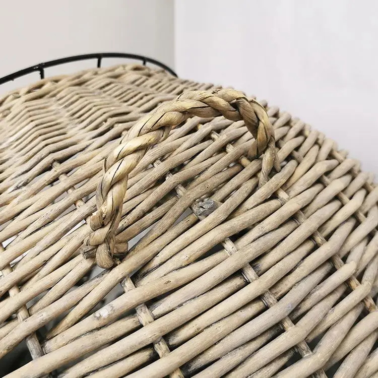 Wicker Pet Tent Cat Dog House Pet Dog Tent Bed House Wicker Pets Home House