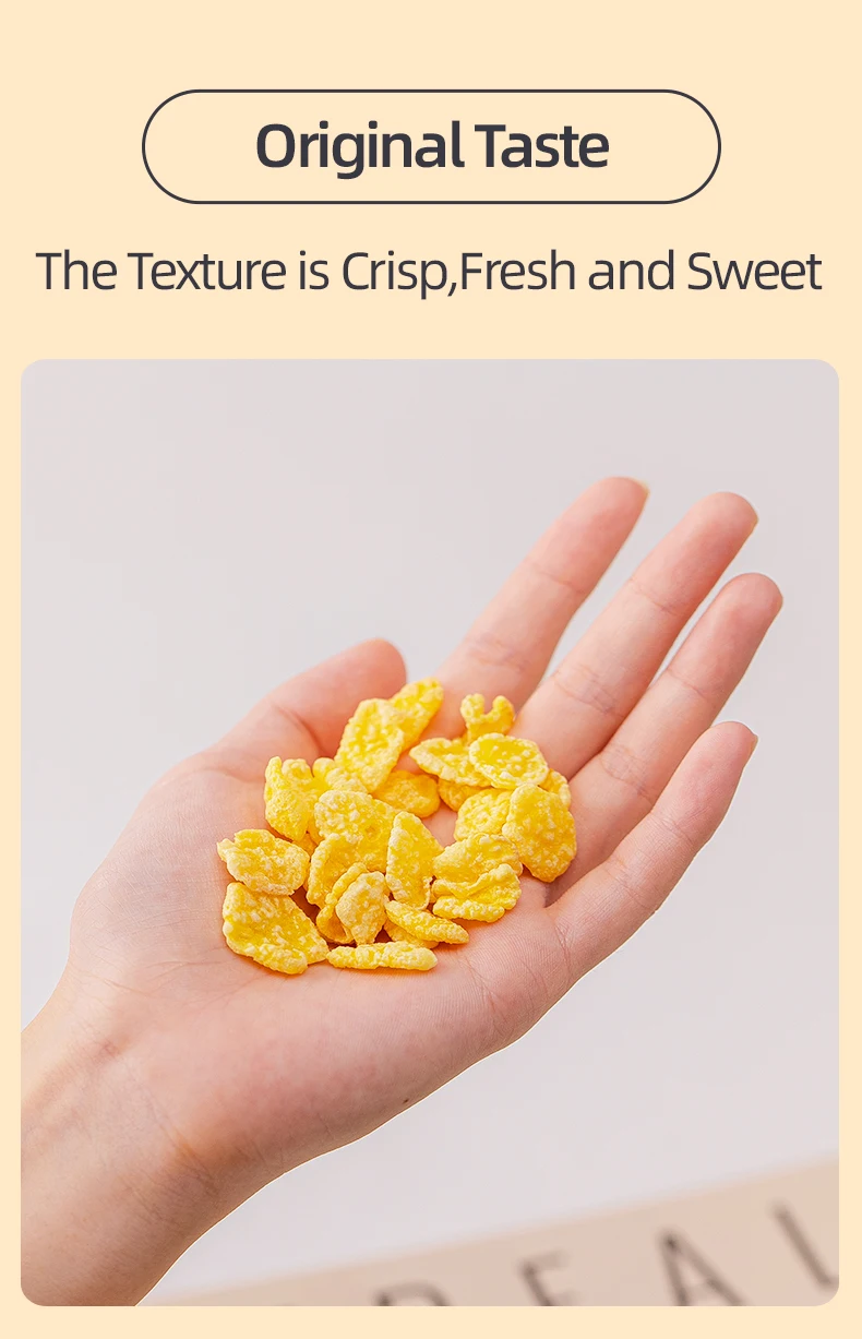 Неподсластные цельнозернистые хлопья кукурузы из овса