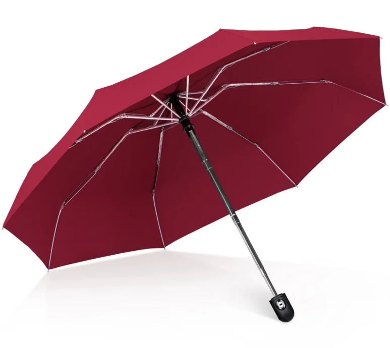 5-fold Super Automatic 8 Flat 6 Ribs Bag Mini Woman One Dollar Pocket Umbrella