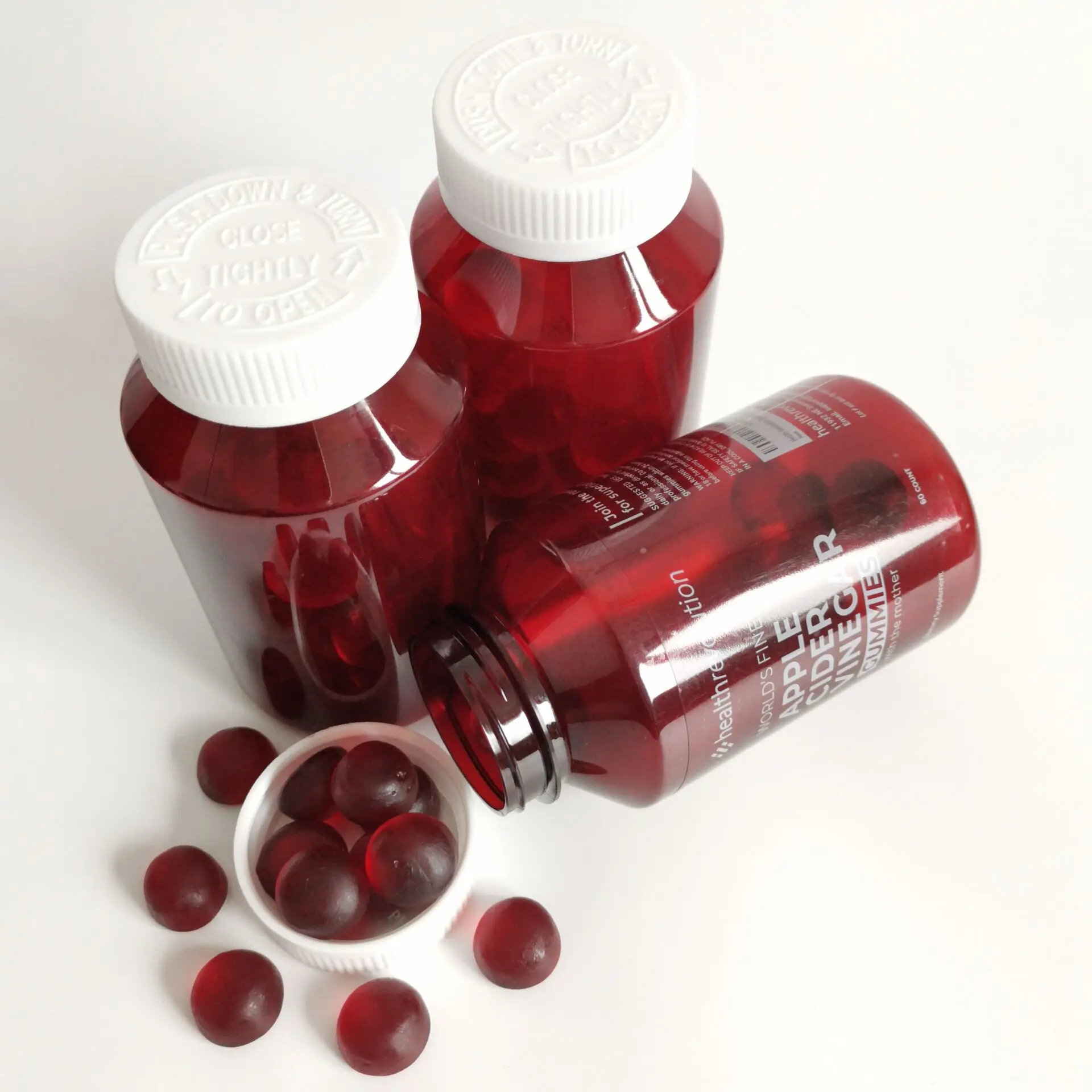 Индивидуальная натуральная Ароматизированная пищевая добавка для потери веса, уксус яблока, фирменная торговая марка OEM