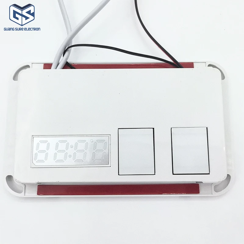 12W 24W 36W 12V Smart Bathroom Mirror Touch Switch Led Dimmer Touch Sensor Switch Built-in Power Supply With Time & Temp Defog