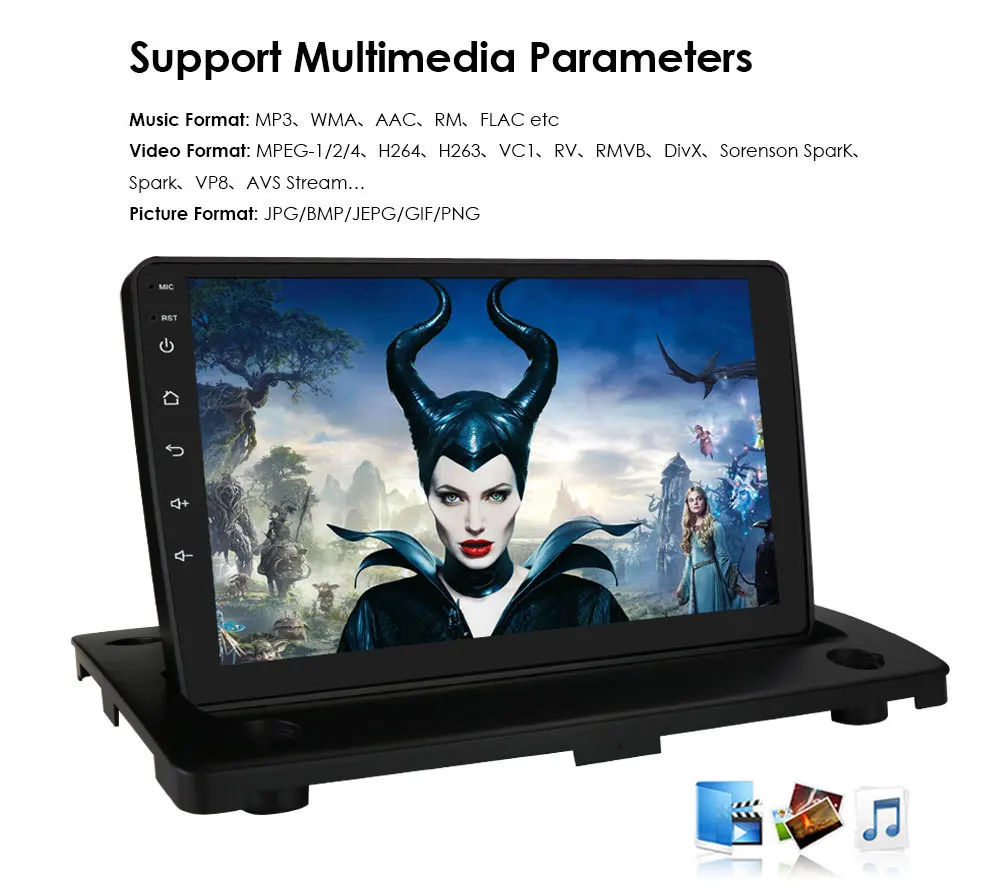 Android 10.0 Touch screen GPS Navi Car Stereo for Volvo XC90 2004-2014 Autoradio Audio WIFI BT Music USB 9 inch