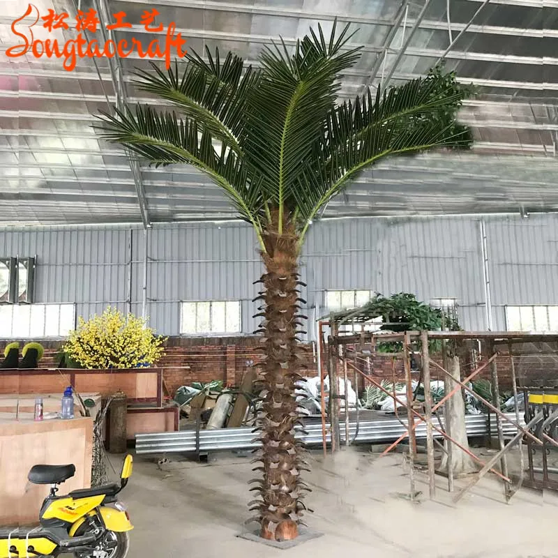Outdoor Large Customized Artificial Plants, Simulation Artificial Palm Tree, Plant Tree Decoration Landscape