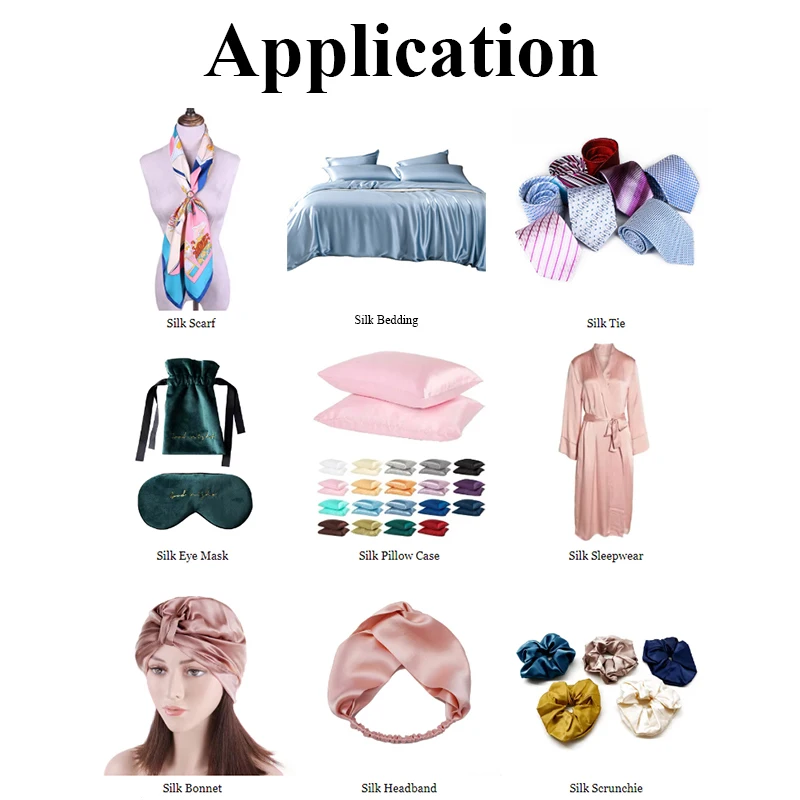 wholesale solid color dyed oeko-tex 100 100% silk satin fabric for women wedding dress