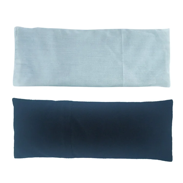 Velvet Lavender Buckwheat Removable Washable Microwave Warm Yoga Eye Pillow with Inner Pack