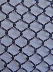 Decorative metal mesh curtain net,fireplace curtain mesh