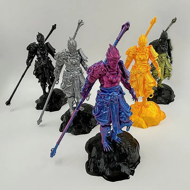 Game merchandise figure model Black monkey Goku Custom 3d printed FDM SLA 3D printing Desktop industrial grade Services