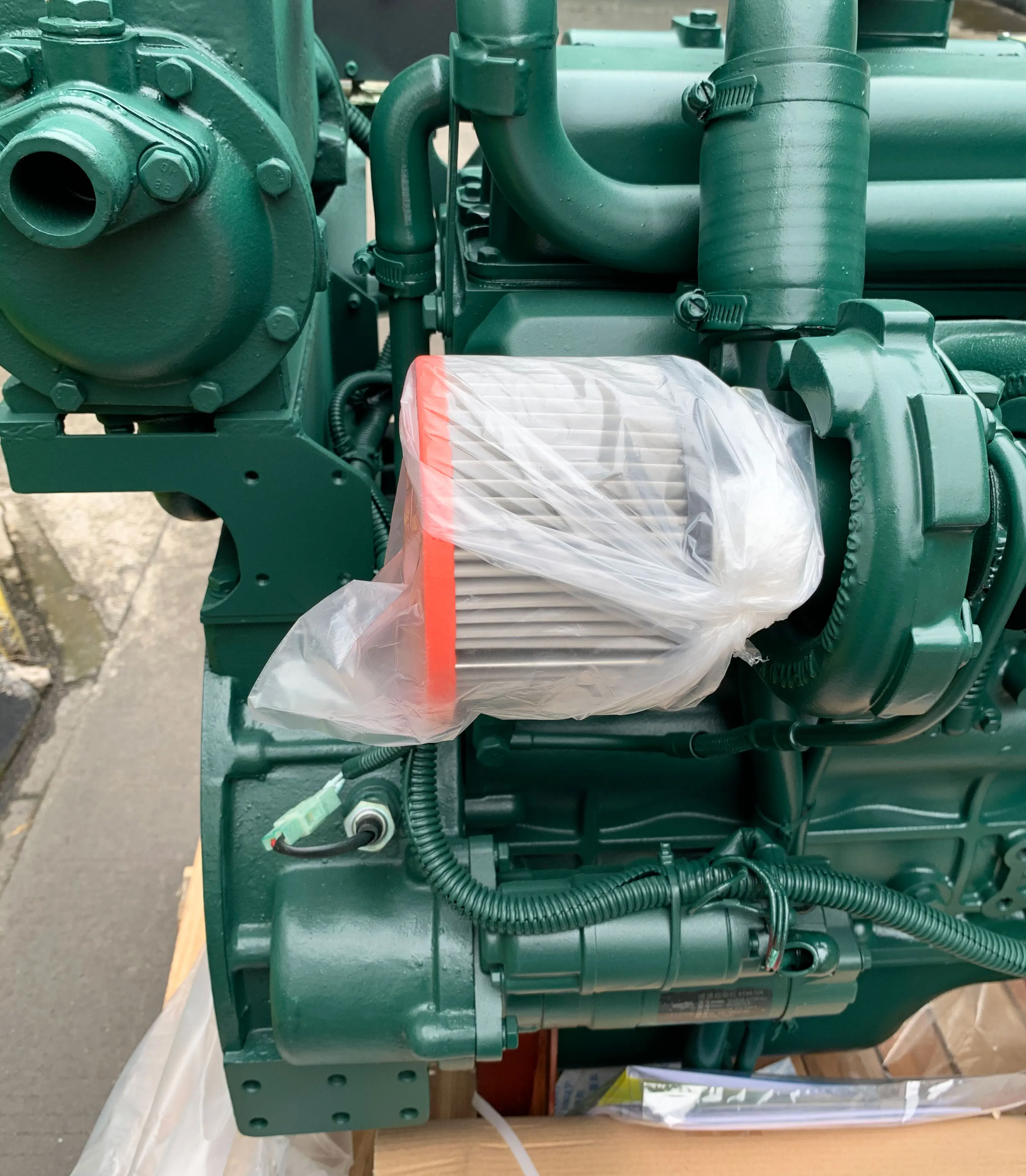  Судовой двигатель 40hp 50hp 60hp 4-тактный дизельный с водяным