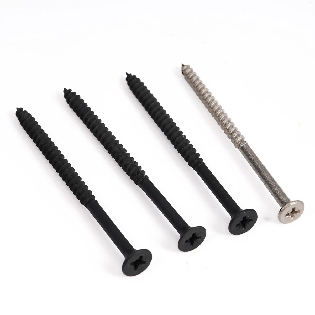 Wholesale Fine Coarse Phosphatic Stainless Steel Black Drywall Self-Tapping Screw