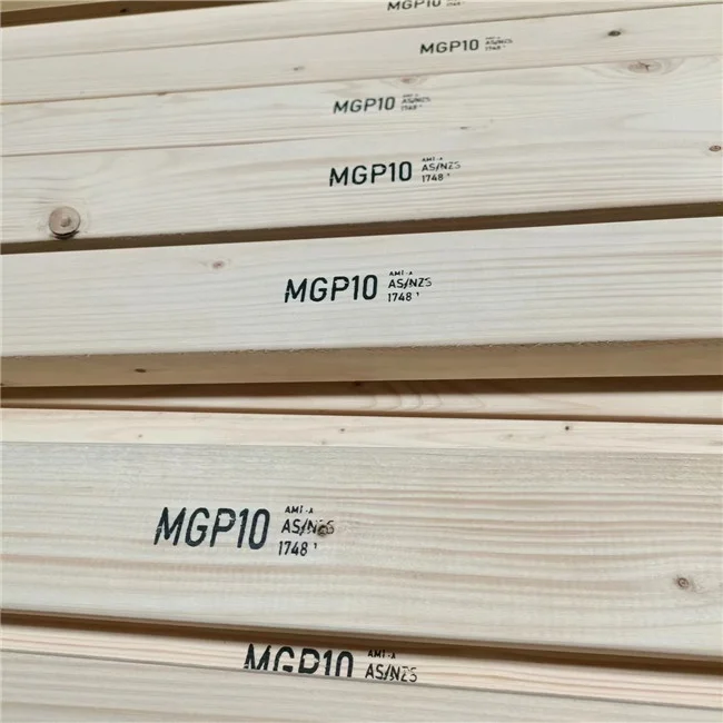 Sawn structural treated pine wood timber MGP10