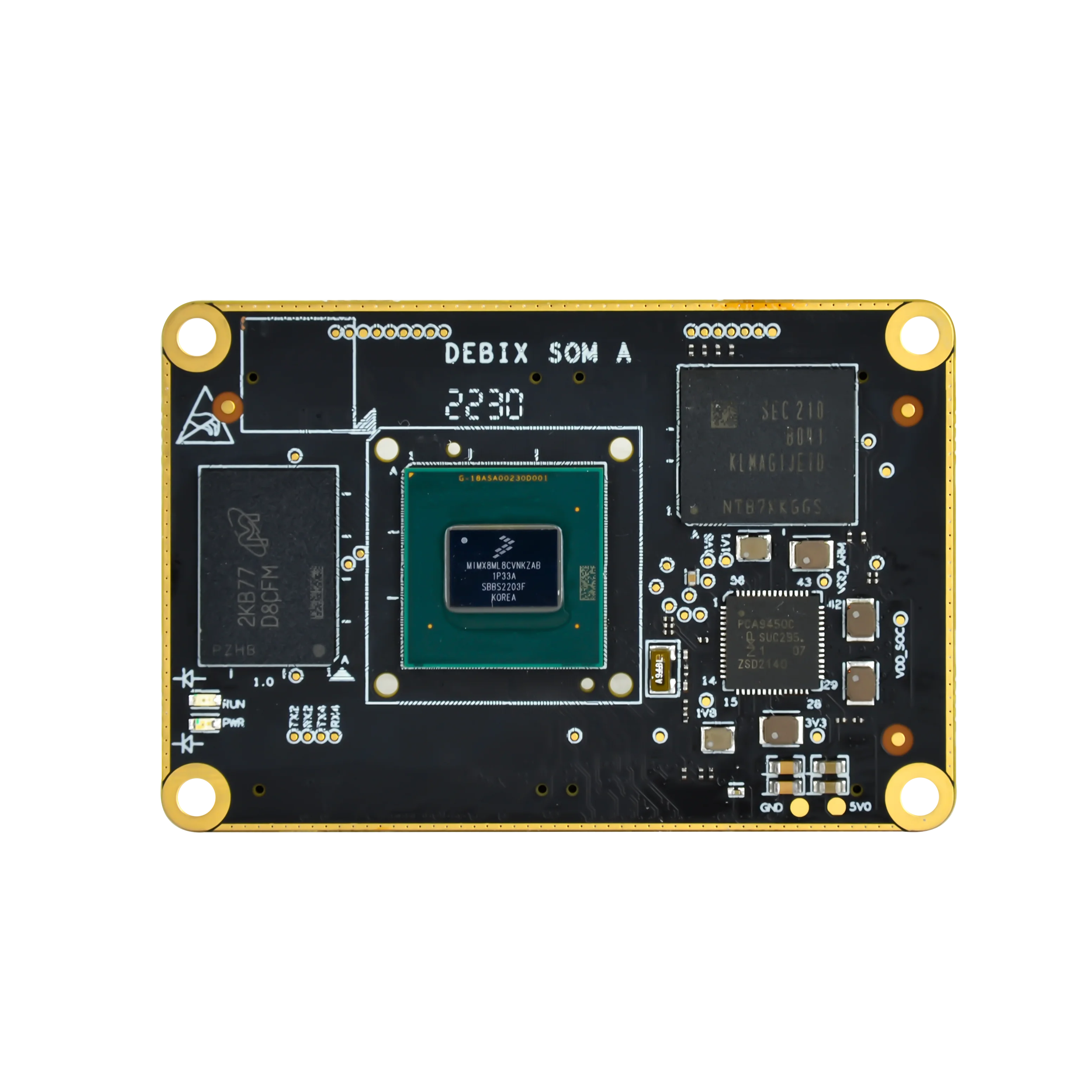 Промышленная одноплатная печатная плата iMX8M Plus, фирма Polyhex, 1800 нгц