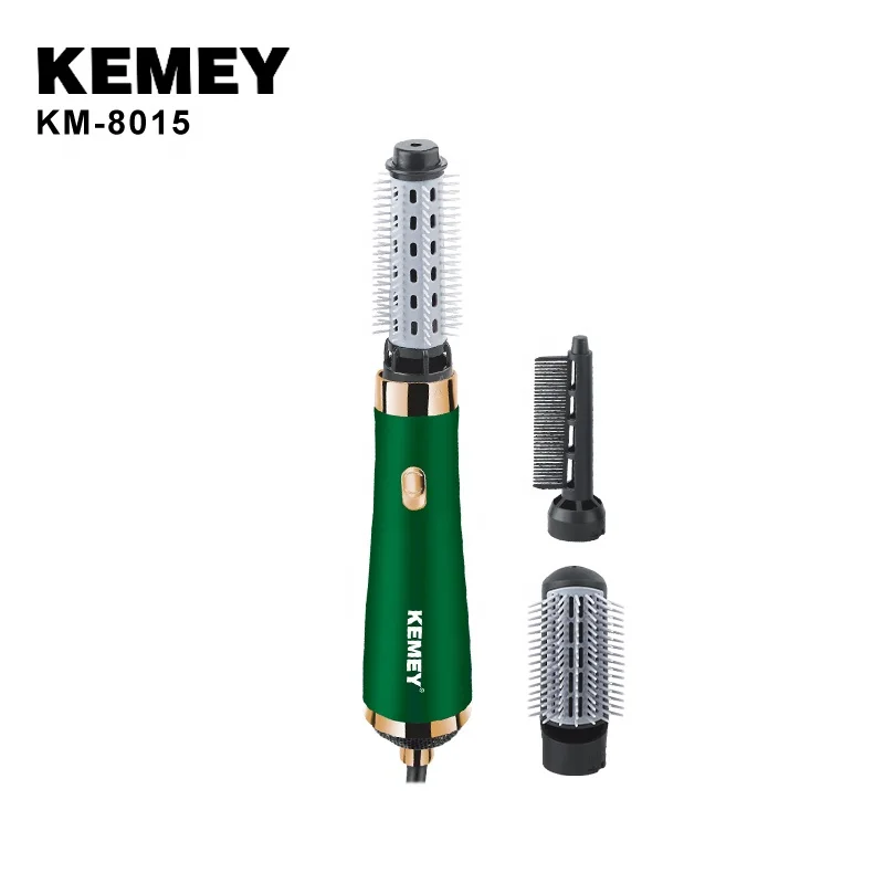 New Arrival Multifunctional 3 In 1 Hair Dryer KEMEY Km-8015 3d Stereo Heating Blow Dry Hair With Comb