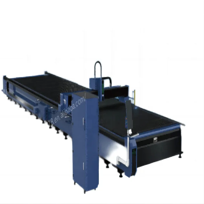 Fiber Optic Laser Cutting Machine Metal Sheet and Pipe Cutting Equipment Steel Plate Automatic Laser Machine