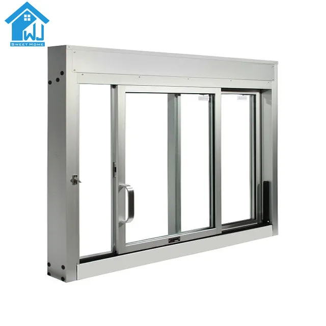 Latest design Australian & NZ standards aluminium window grills design Commercial Sliding Windows with good quality