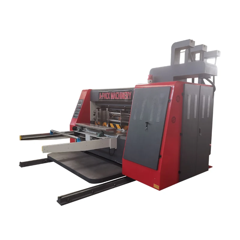 Fully Automatic high speed ink corrugated carton box printing slotting die cutting equipment