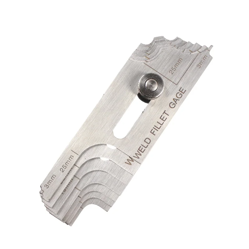 Welding tools Stainless Steel MG-11 Welding Fillet Gage Inspection Test Ulnar Welding Gauge (Metric&Standard)