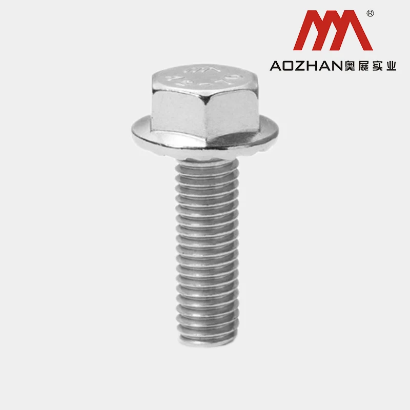 High quality screw factory DIN933 304/316 stainless steel Chinese factory GB5783 304 full thread  hex bolt