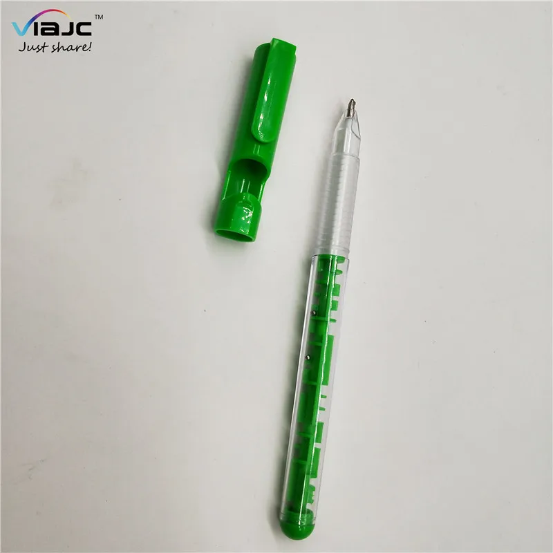 Longorgeous  2019 new design stationary and office supplies 3d Labyrinth maze phone holder pen with logo printed for students be