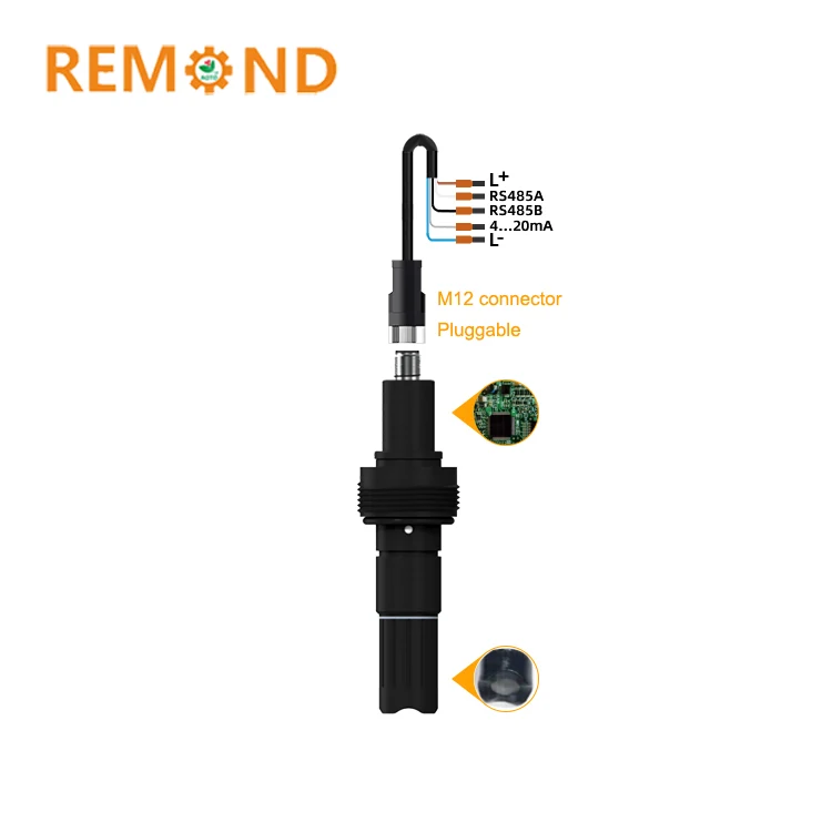 Dissolved Oxygen Electrode RS485 DO Electrode 4-20mA Dissolved Oxygen Sensor Probe