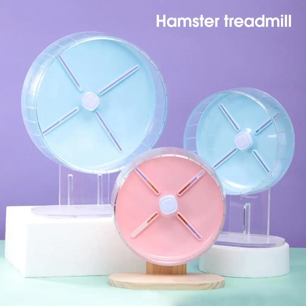 Super Hamster Running Wheel Toys Disc Toy Silent Rotatory Jogging hamster accessories with stand