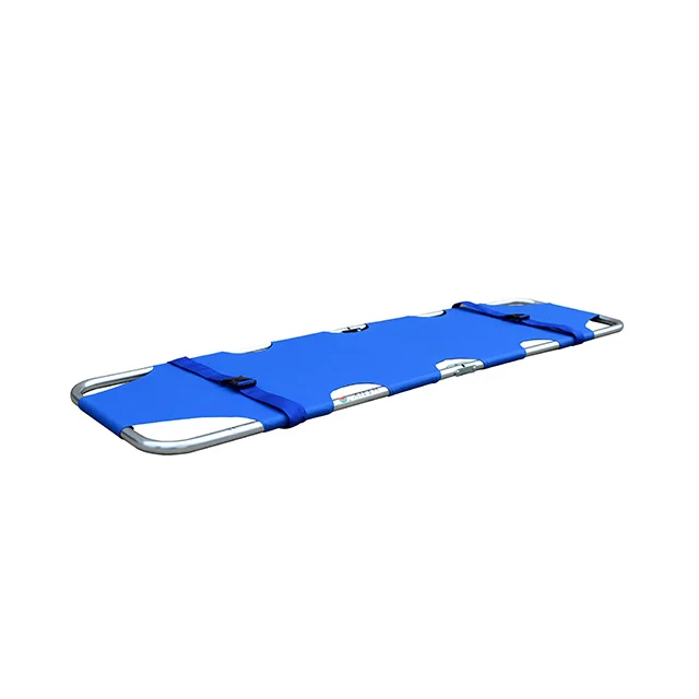 Portable Aluminum Arbitrary Molding Double Folding Emergency Rescue Stretcher