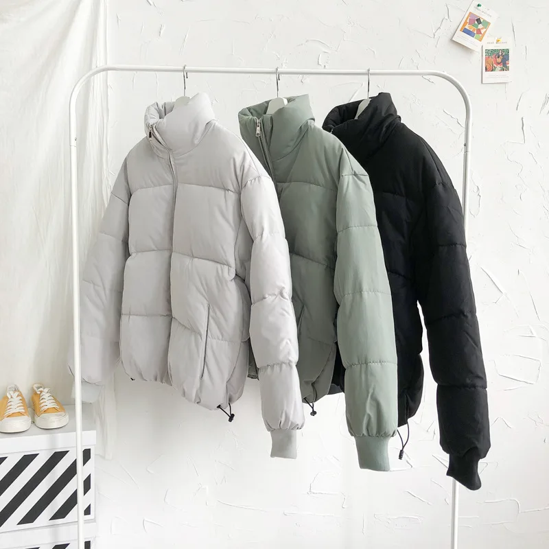 Wholesale Custom Man Stand Collar Men Winter Jacket Windproof Cotton Jacket For Man