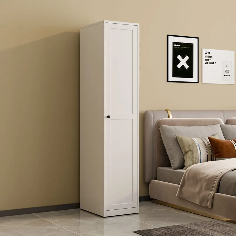 Factory Directly Supply Metal Wardrobe Bedroom Living Room Closes Storage Cabinet Cloth Wardrobe with Swing Door