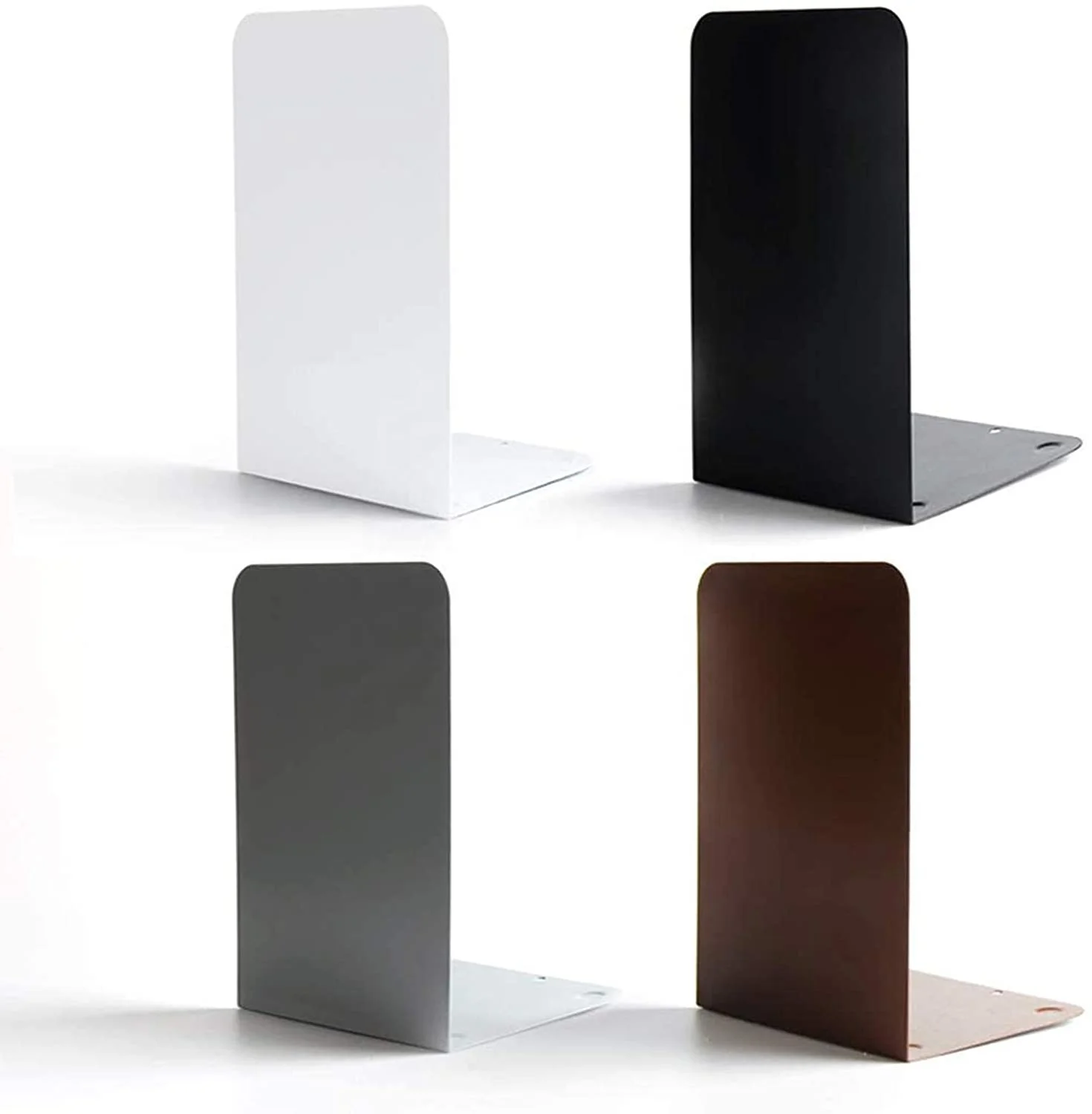 Металлические наконечники для книг Lifeinfinity, наконечники для книг повышенной прочности, Нескользящие наконечники для книг, журналов, dvd-дисков