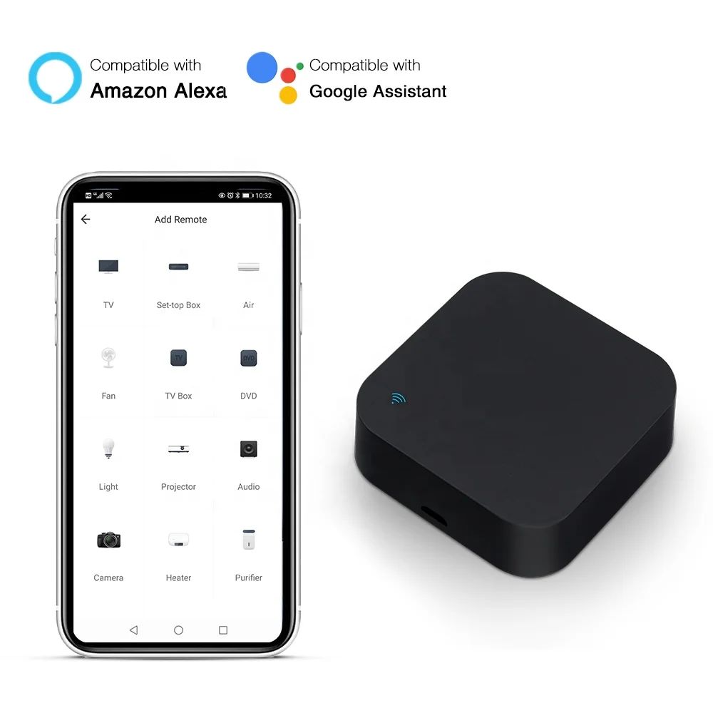 DC5V S06Pro Universal IR Remote Control Air Conditioner With Temperature and Humidity Sensor Works With Google Assistant