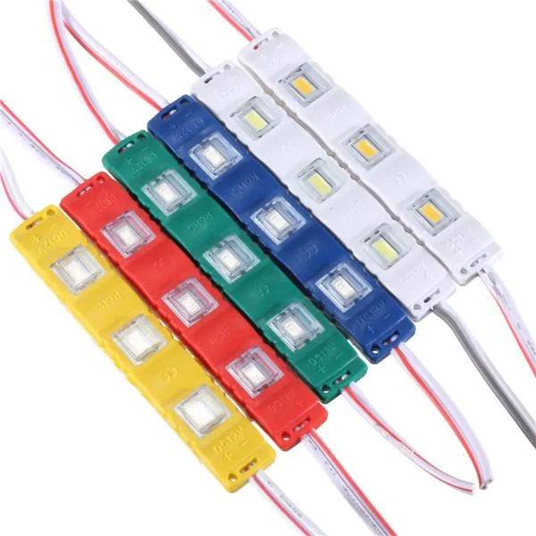 5730 LED Module DC12V 3LEDs Waterproof Outdoor light Backlight 1.2w smd 5730 injection led module for billboard