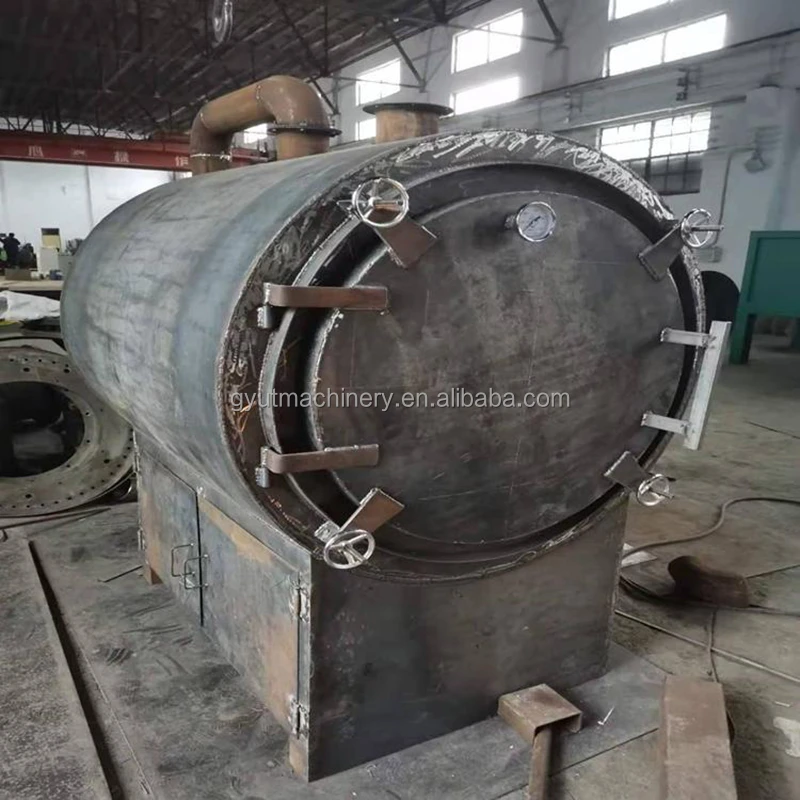 Карбоновая печь с кокосовым покрытием большой емкости/карбонизирующая печь из углеродного волокна