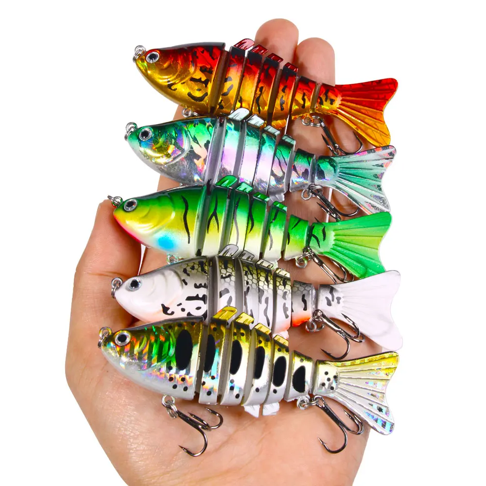 10cm-15.6g Hard Lures Best Swimbait Multi Jointed Artificial Fishing Lure