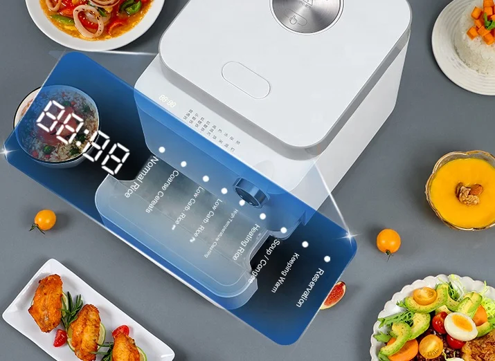 Factory Supply Healthy Easy Smart Low Sugar Rice Cooker All-in-1 Electric Stainless Steel Plastic CB 1000W Household Paddle 230