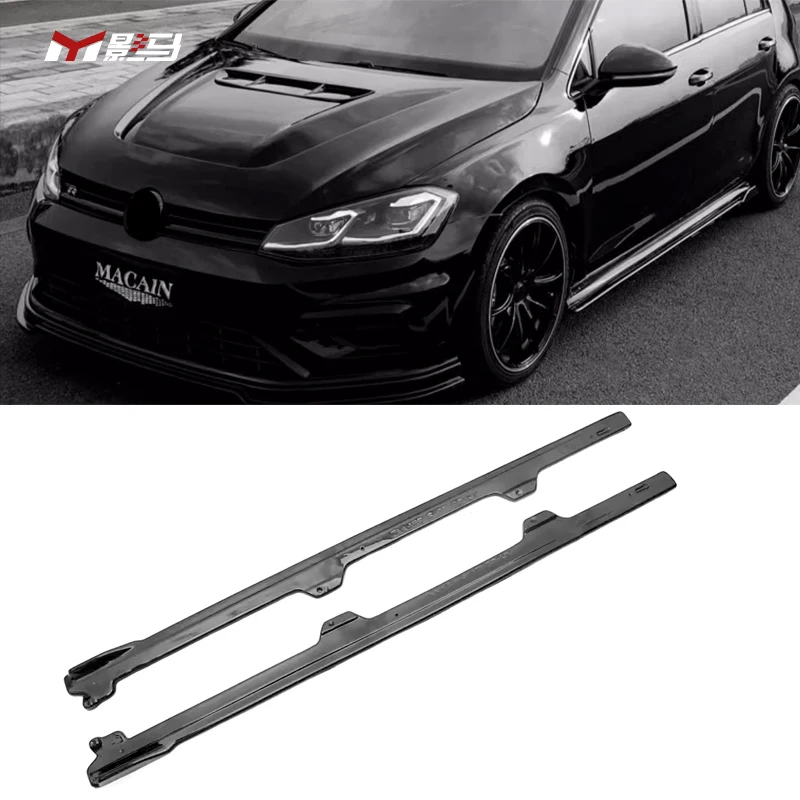 MAX style Skirts Extension Side Skirts Kit For vw vii golf7 7.5 mk7 mk7.5 car accessory 2013-2020