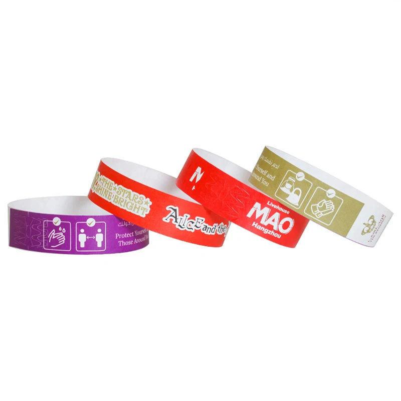 Paper Tyvek Wristband For Events