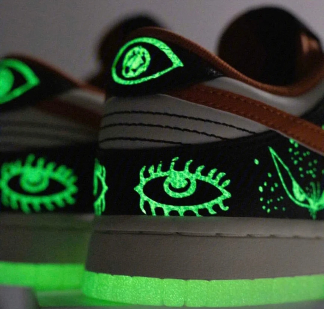 Brand Quality Black Orange Luminous Halloween SB Dunks Low Sneaker Shoes Men