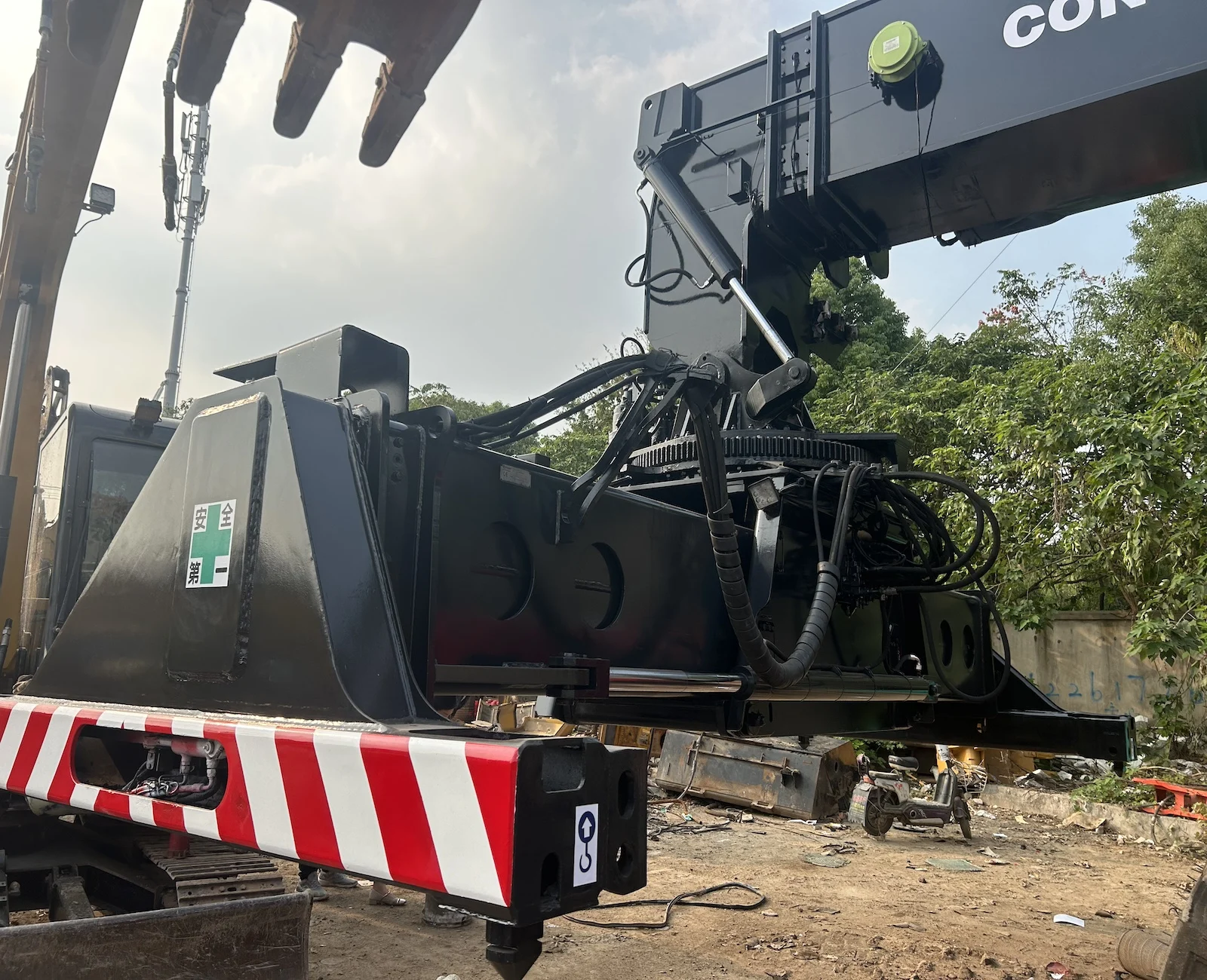 Original Kalmar DRF450 Used reach stacker 45 ton reach forklift for containers second hand container reach stacker