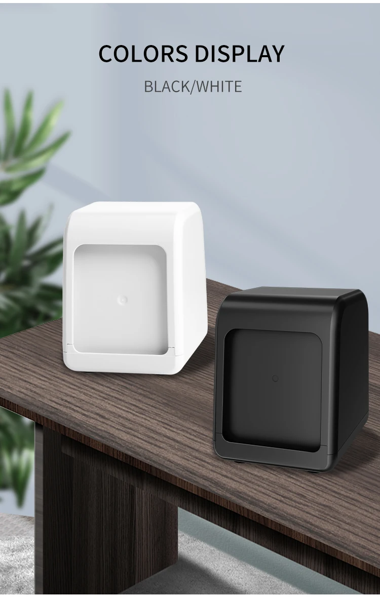 CD PANG Pop Up Napkin Dispenser Custom Luxury Paper Tissue Box Cover Plastic Restaurant Napkin Holder Facial Tissue Towel Box